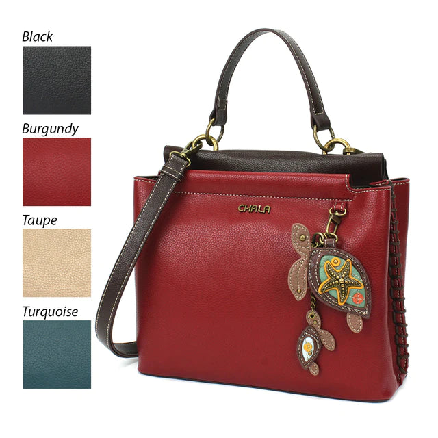 CHALA Charming Satchel - Turtles