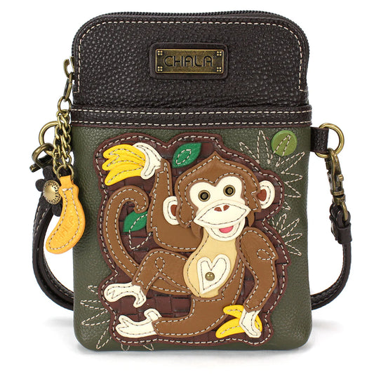 CHALA Crossbody Cell Phone Case - Monkey A