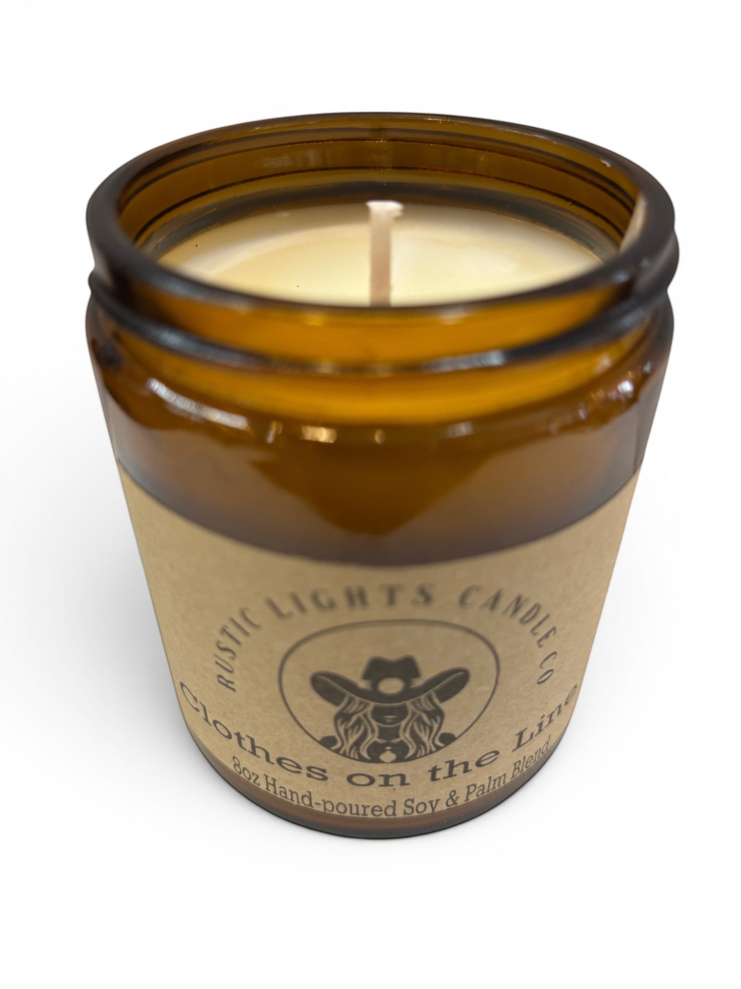 8oz Candle - Rustic Lights Candle Company