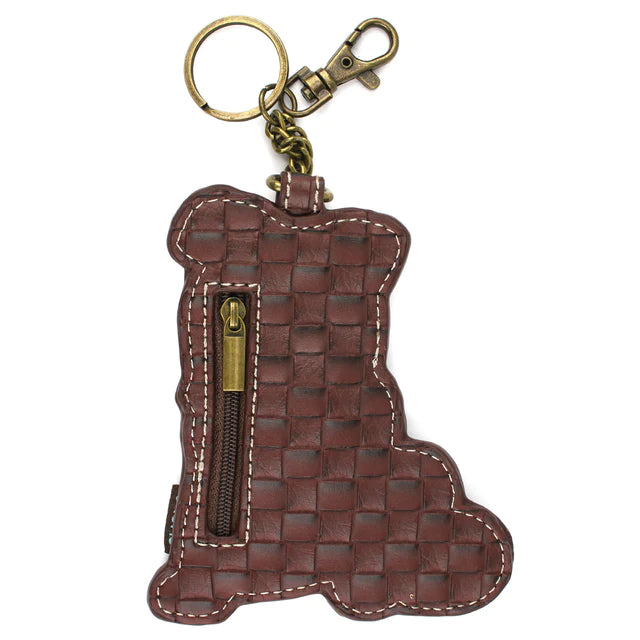 CHALA Border Collie Key Fob, Coin Purse, Purse Charm