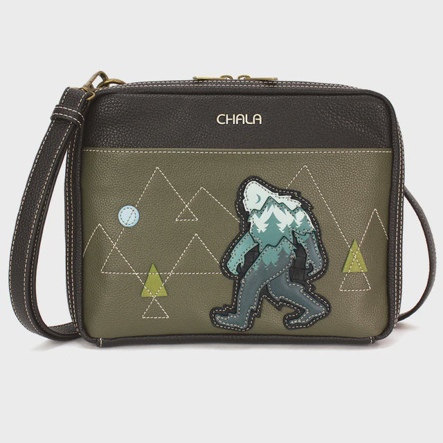 CHALA Companion Organizer Crossbody Purse - Big Foot