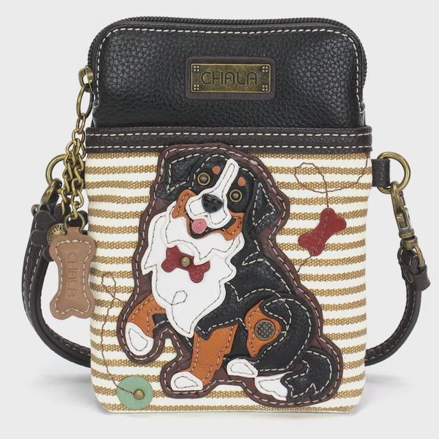 CHALA Bernese Mountain Dog Cellphone Crossbody