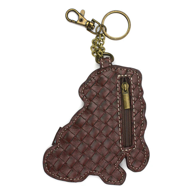 CHALA Bernese Mountain Dog Key Fob Coin Purse