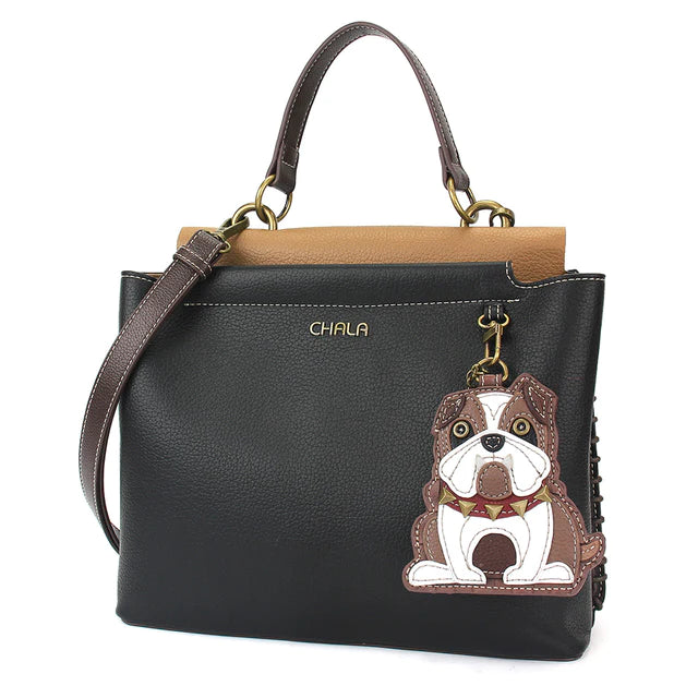 CHALA Charming Satchel - Bulldog