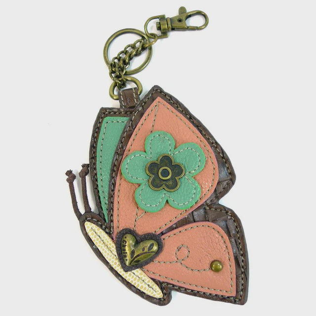 CHALA Butterfly Key Fob, Coin Purse, Purse Charm - Original