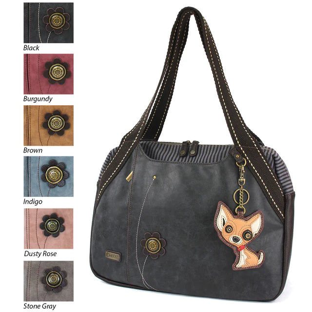 CHALA Chihuahua Bowling Bag Handbag Purse Enchanted Memories Enchanted Memories Custom Engraving Unique Gifts