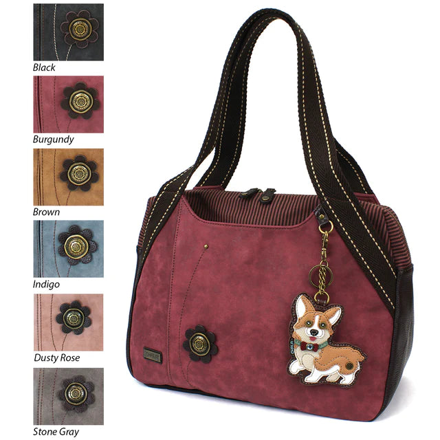 CHALA Bowling Bag with Corgi