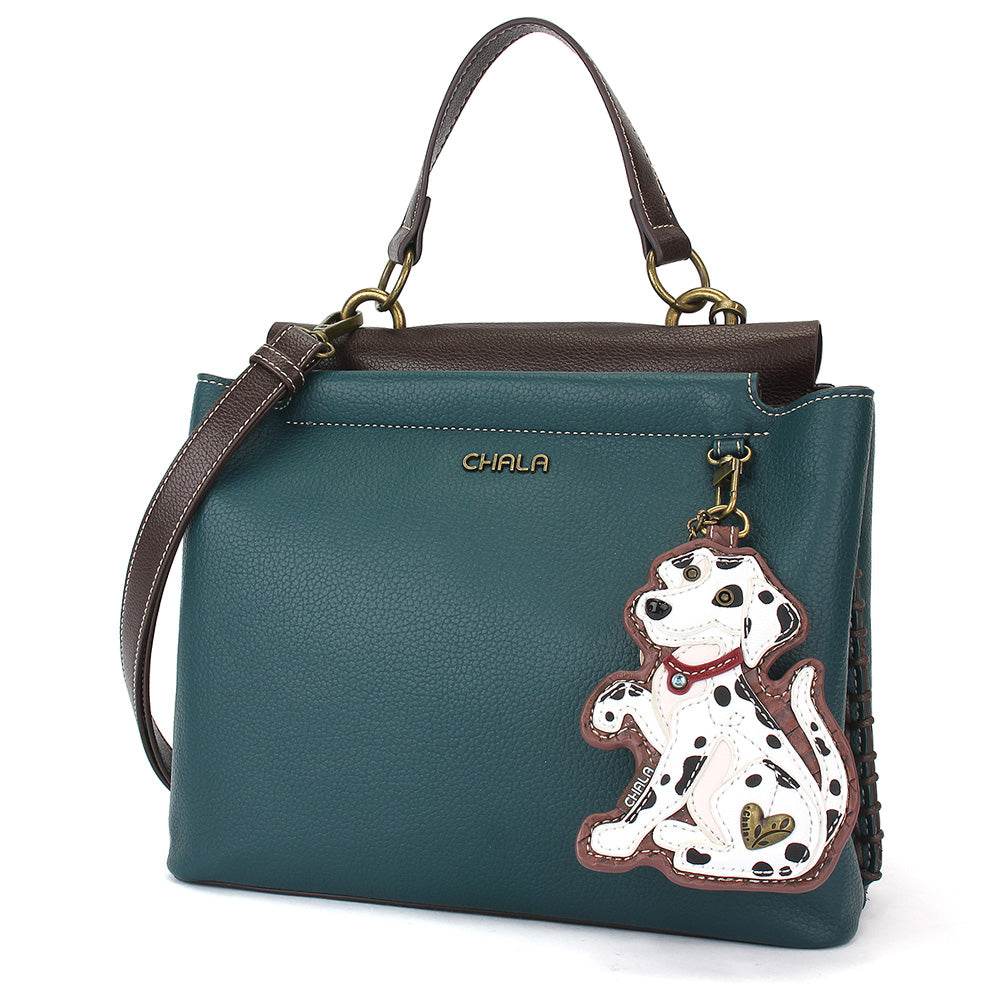 CHALA Charming Satchel - Dalmatian