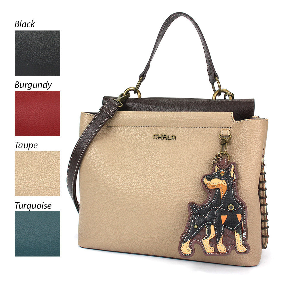 CHALA Charming Satchel - Doberman