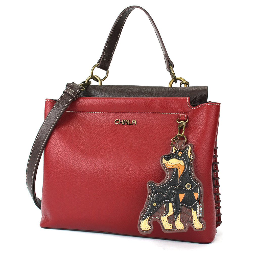 CHALA Charming Satchel - Doberman