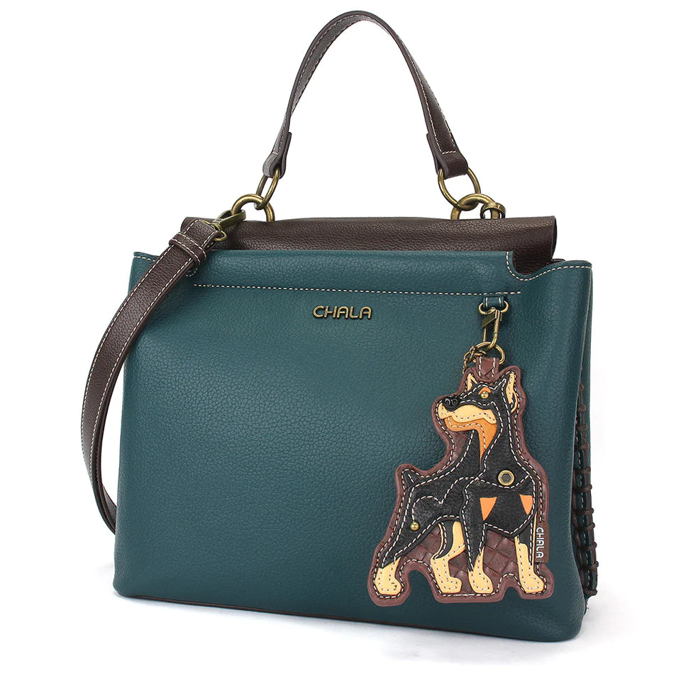 CHALA Charming Satchel - Doberman