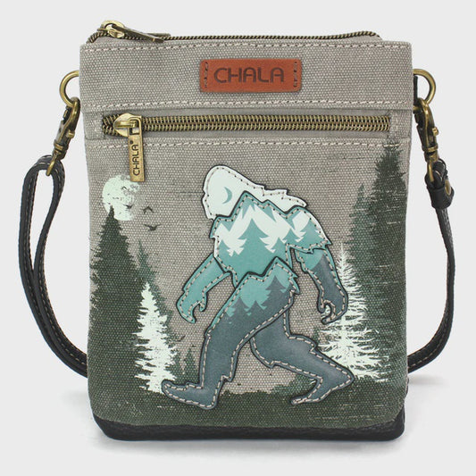 CHALA Double Pocket Crossbody - Big Foot