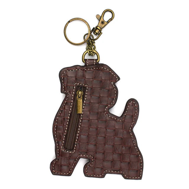 CHALA Pit Bull Key Fob, Coin Purse, Purse Charm