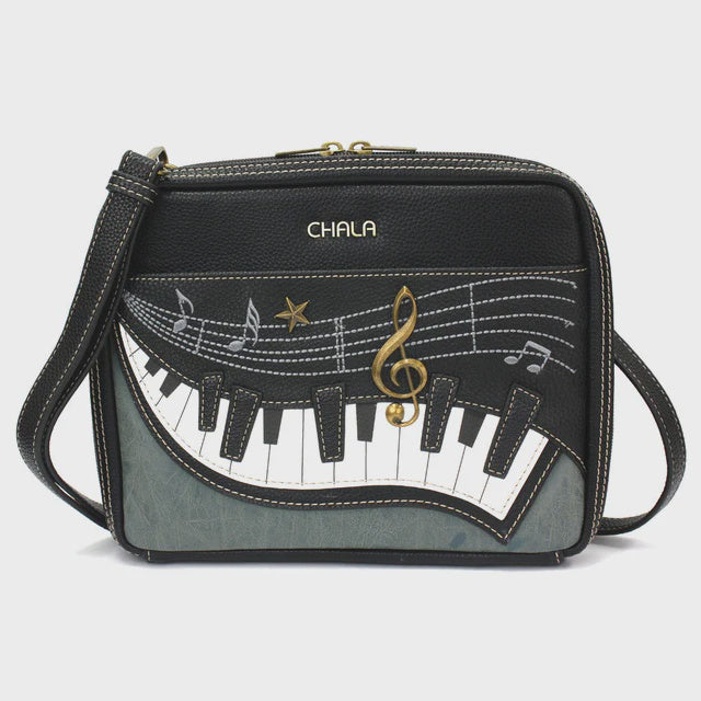 CHALA Companion Organizer Crossbody Purse - Piano