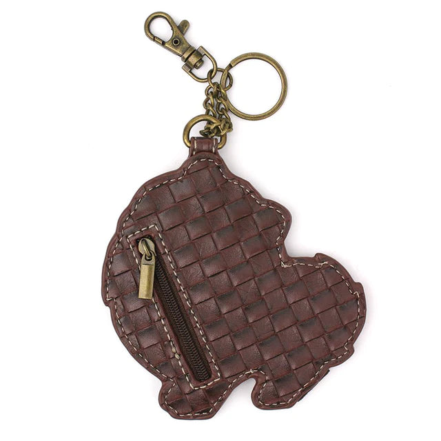 CHALA Pomeranian Keyfob, Coin Purse, Purse Charm