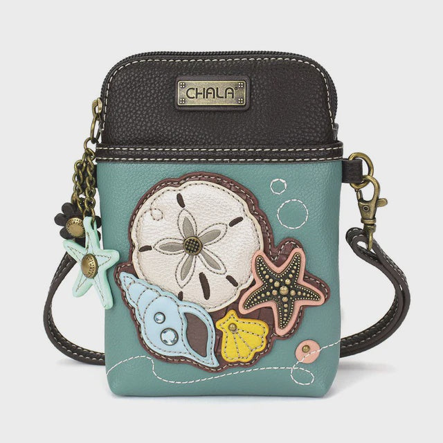 CHALA Crossbody Cellphone Case - Sand Dollar