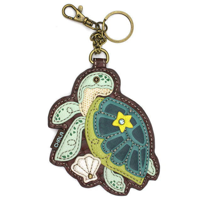 CHALA Turtle A Key Fob, Coin Purse, Purse Charm