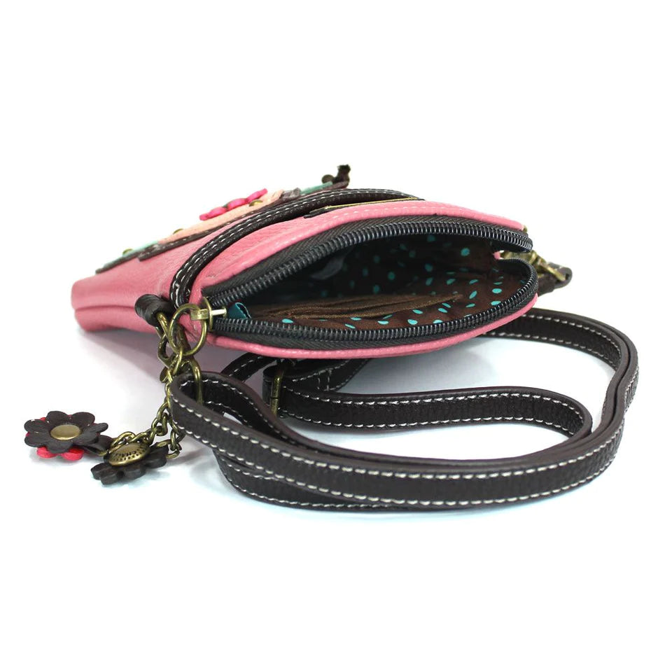 CHALA Pink Butterfly Cellphone Crossbody Shoulderbag | Enchanted Memories