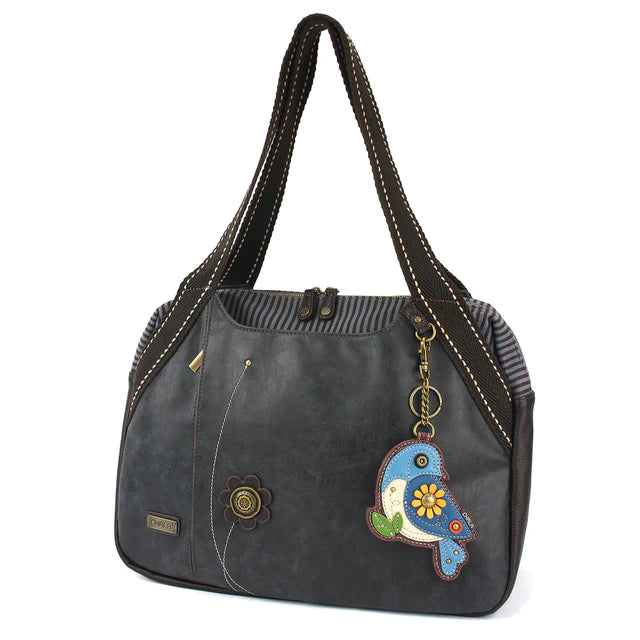 CHALA Bowling Bag with Blue Bird