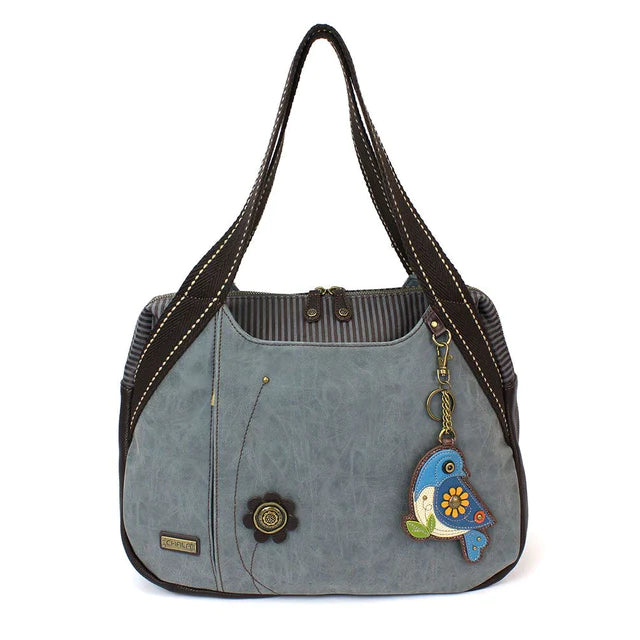 CHALA Bowling Bag with Blue Bird