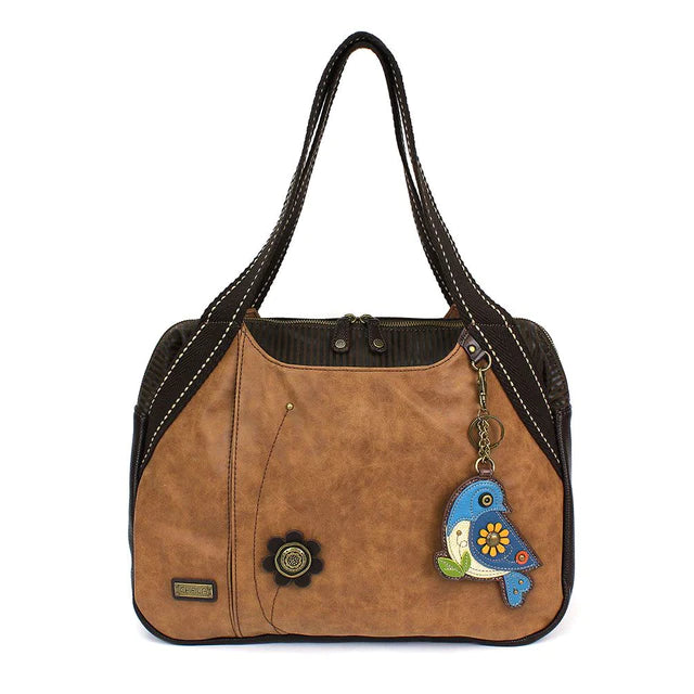 CHALA Bowling Bag with Blue Bird