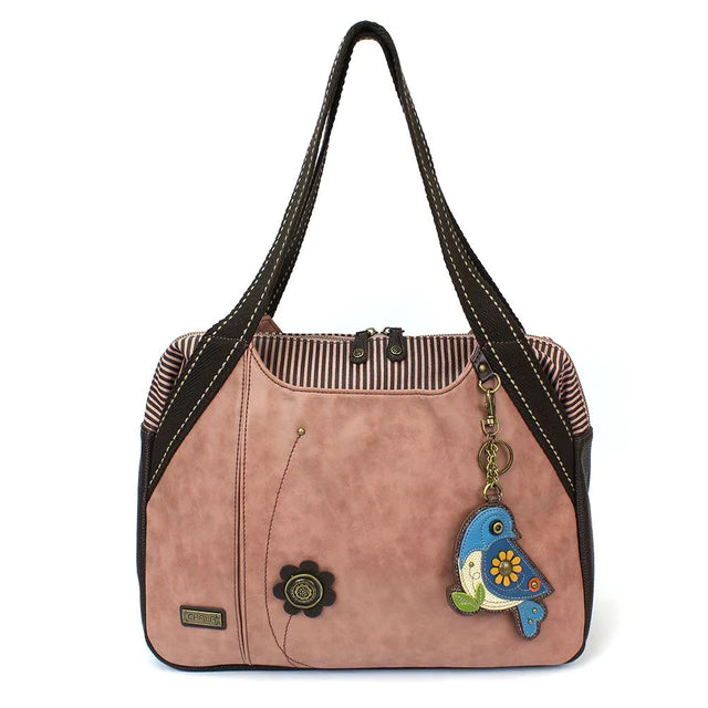 CHALA Bowling Bag with Blue Bird