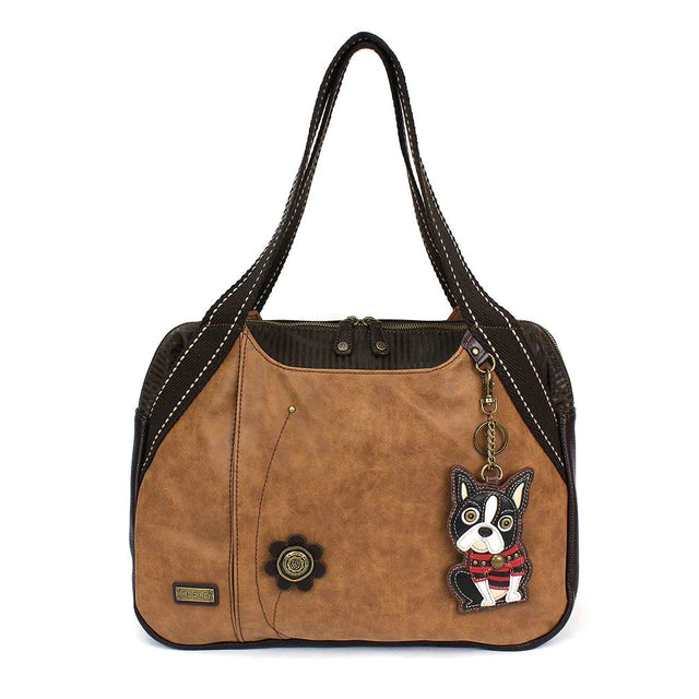 CHALA Bowling Bag with Boston Terrier