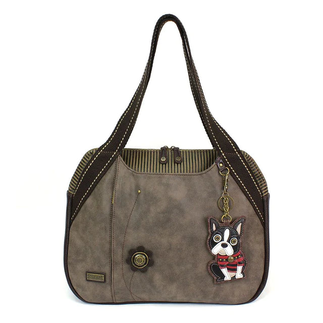 CHALA Bowling Bag with Boston Terrier