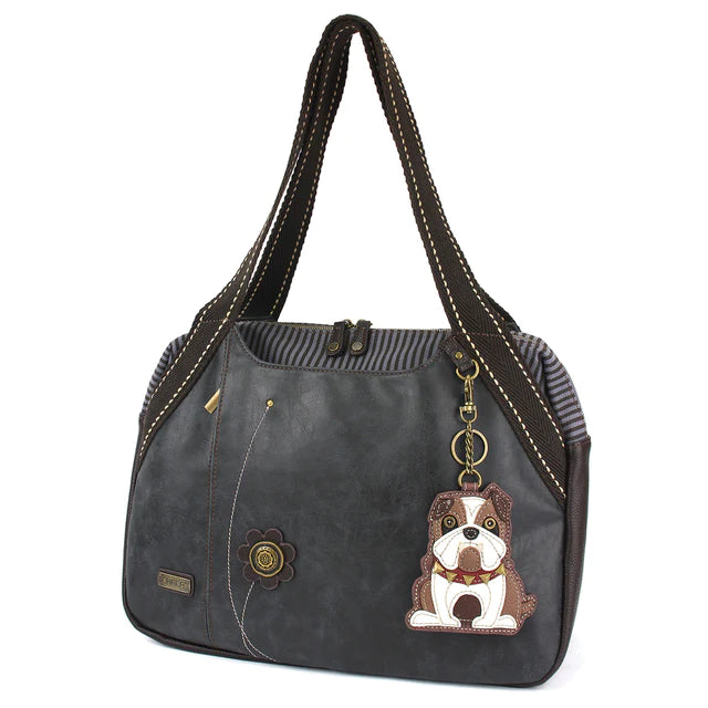 CHALA Bowling Bag with Bulldog