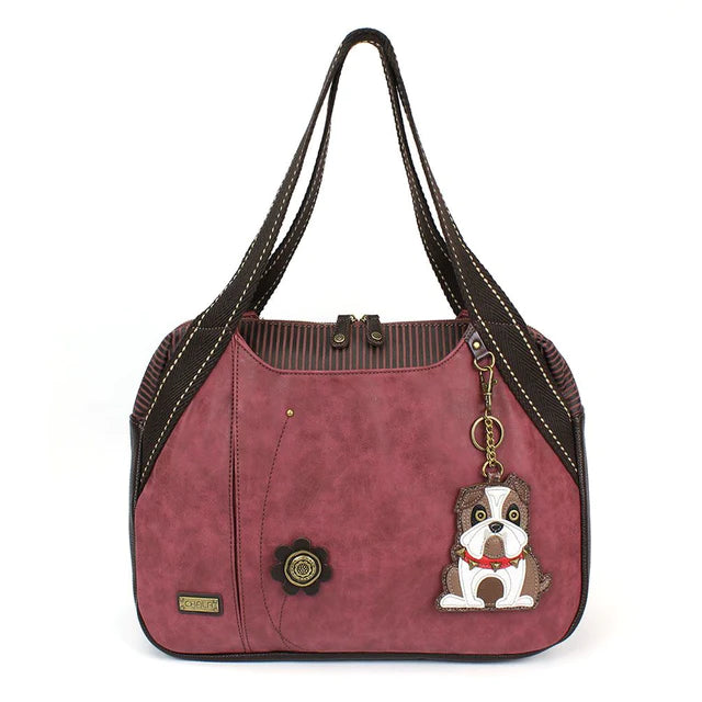 CHALA Bowling Bag with Bulldog