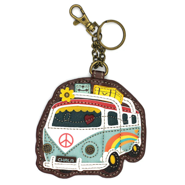 CHALA Bus Key Fob, Coin Purse, Purse Charm