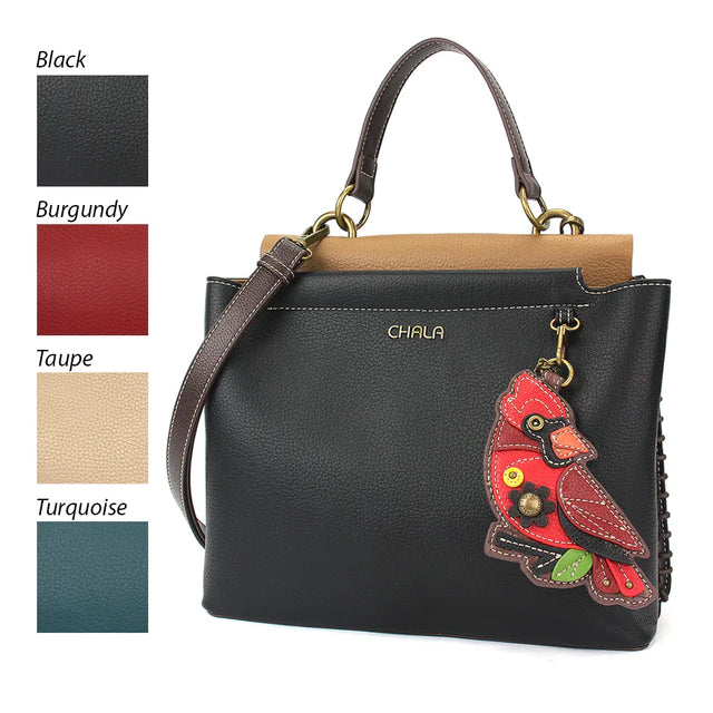 CHALA Charming Satchel - Cardinal