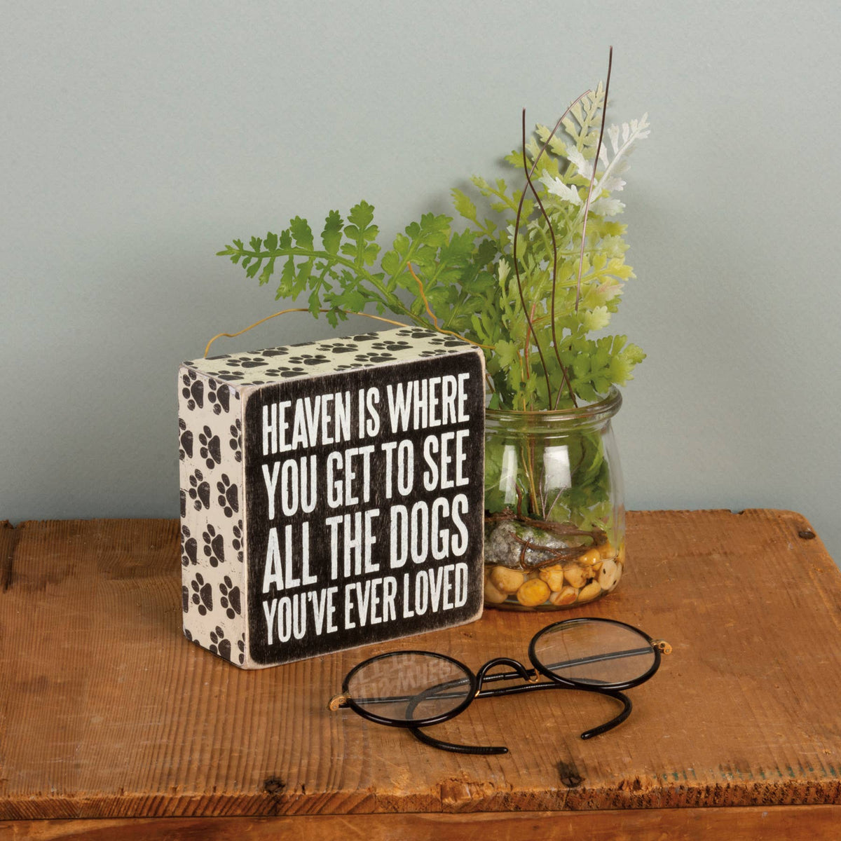 All The Dogs Box Sign
