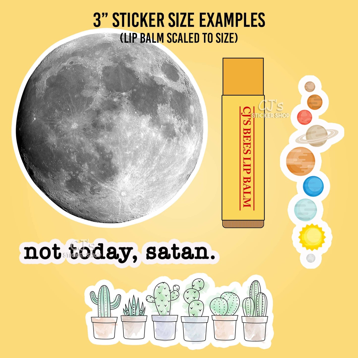Get Lost Woods Circle Sticker