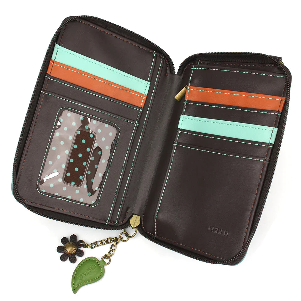 CHALA Crossbody Cell Phone Case Wallet - Chickadee