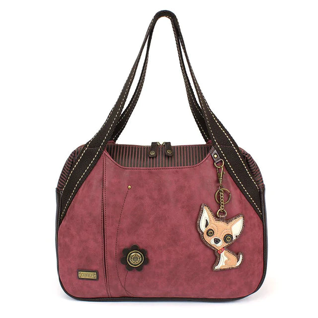 CHALA Bowling Bag with Chihuahua