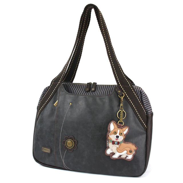 CHALA Bowling Bag with Corgi