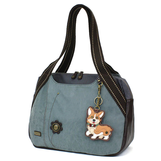 CHALA Bowling Bag with Corgi