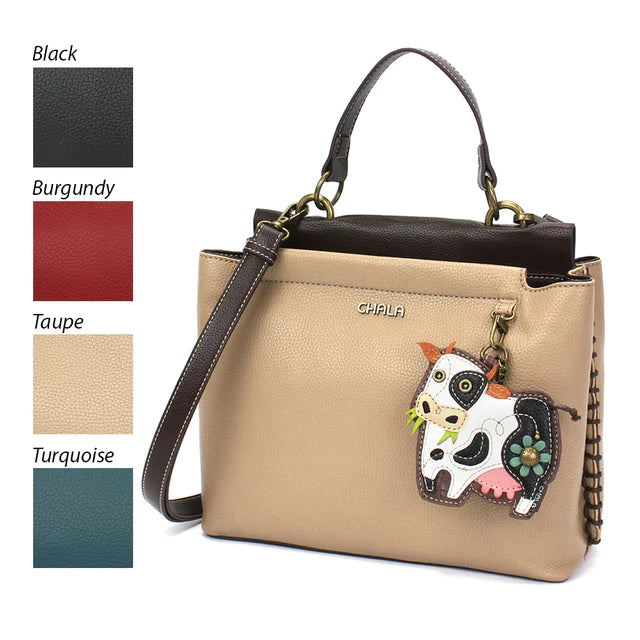 CHALA Charming Satchel - Cow