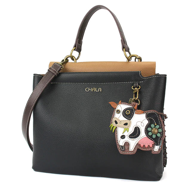 CHALA Charming Satchel - Cow