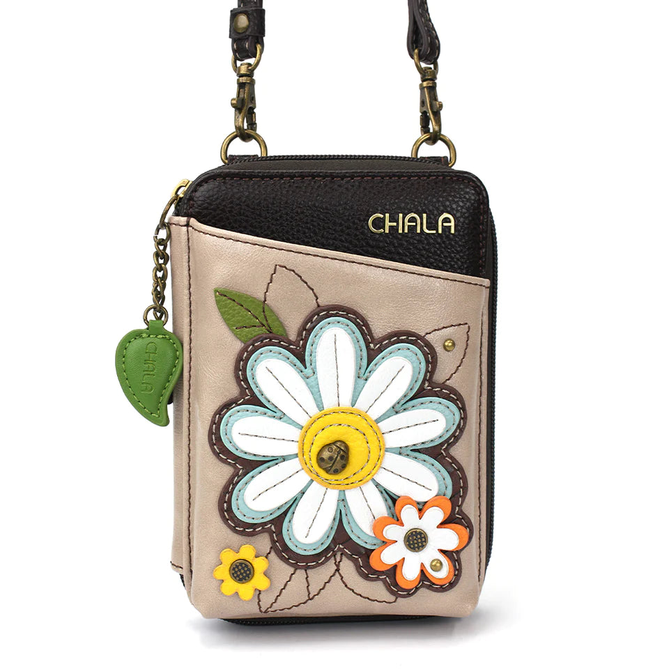Chala Daisy Crossbody Wallet | Enchanted Memories Custom Engraving & Unique Gifts
