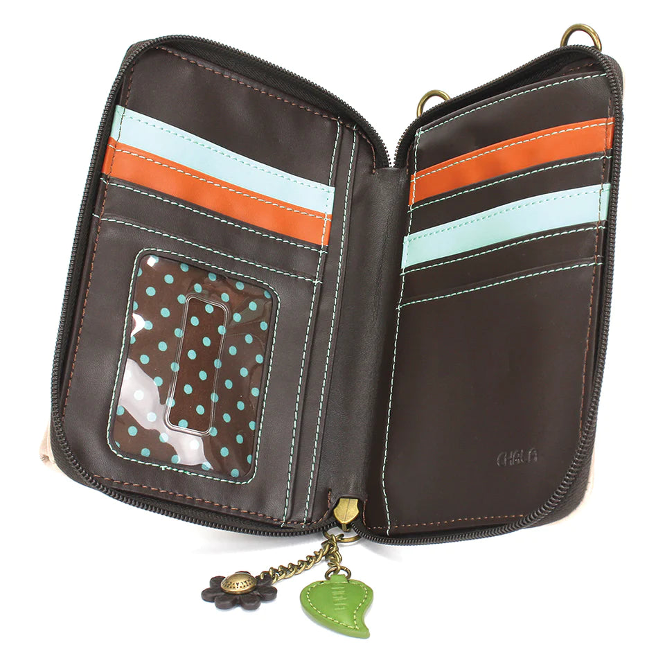 Chala Daisy Crossbody Wallet | Enchanted Memories Custom Engraving & Unique Gifts