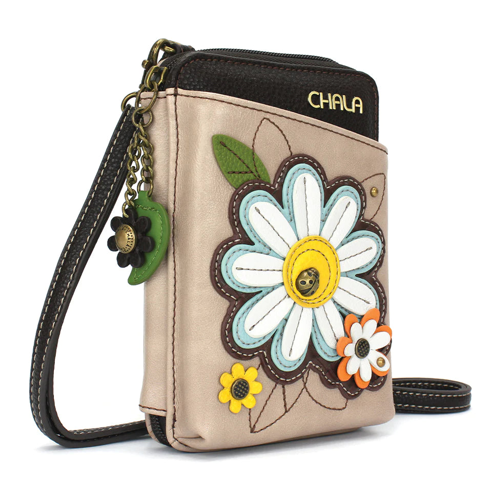 Chala Daisy Crossbody Wallet | Enchanted Memories Custom Engraving & Unique Gifts