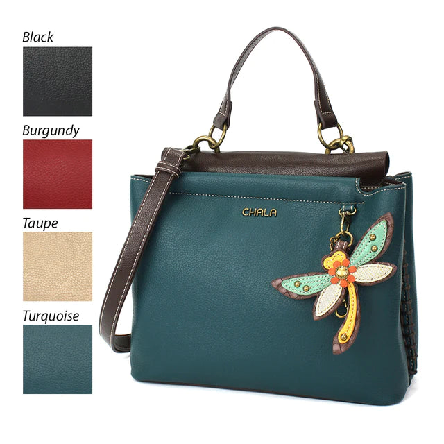 Chala Mini Crossbody Purse - Dragonfly, Turquoise for Sale in