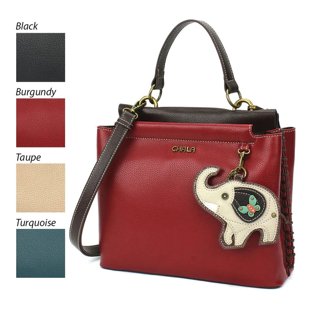 CHALA Charming Satchel - Elephant