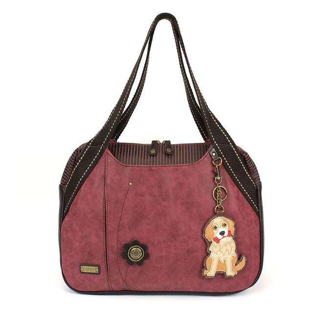 CHALA Bowling Bag with Golden Retriever