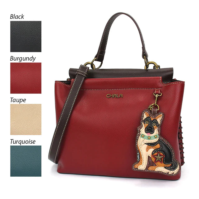 CHALA Charming Satchel - German Shepherd