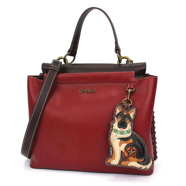 CHALA Charming Satchel - German Shepherd