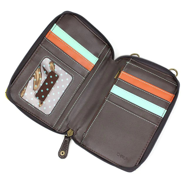 CHALA Crossbody Cell Phone Case Wallet - Llama