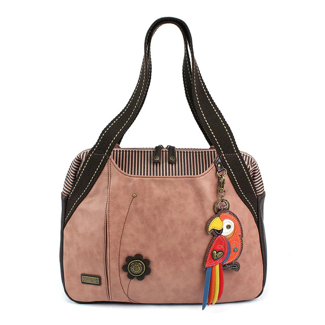 CHALA Bowling Bag with Red Parrot